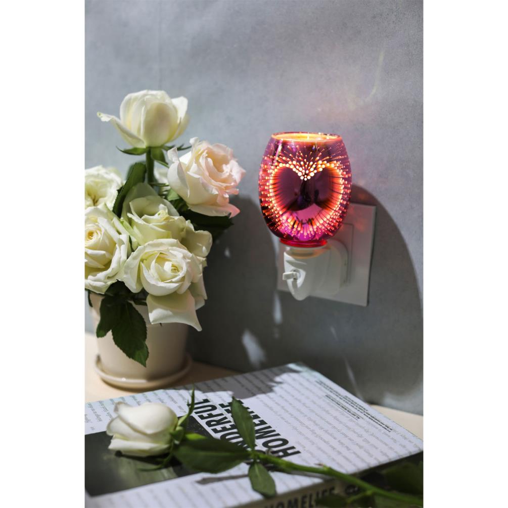 Sense Aroma Heart 3D Plug In Wax Melt Warmer Extra Image 1